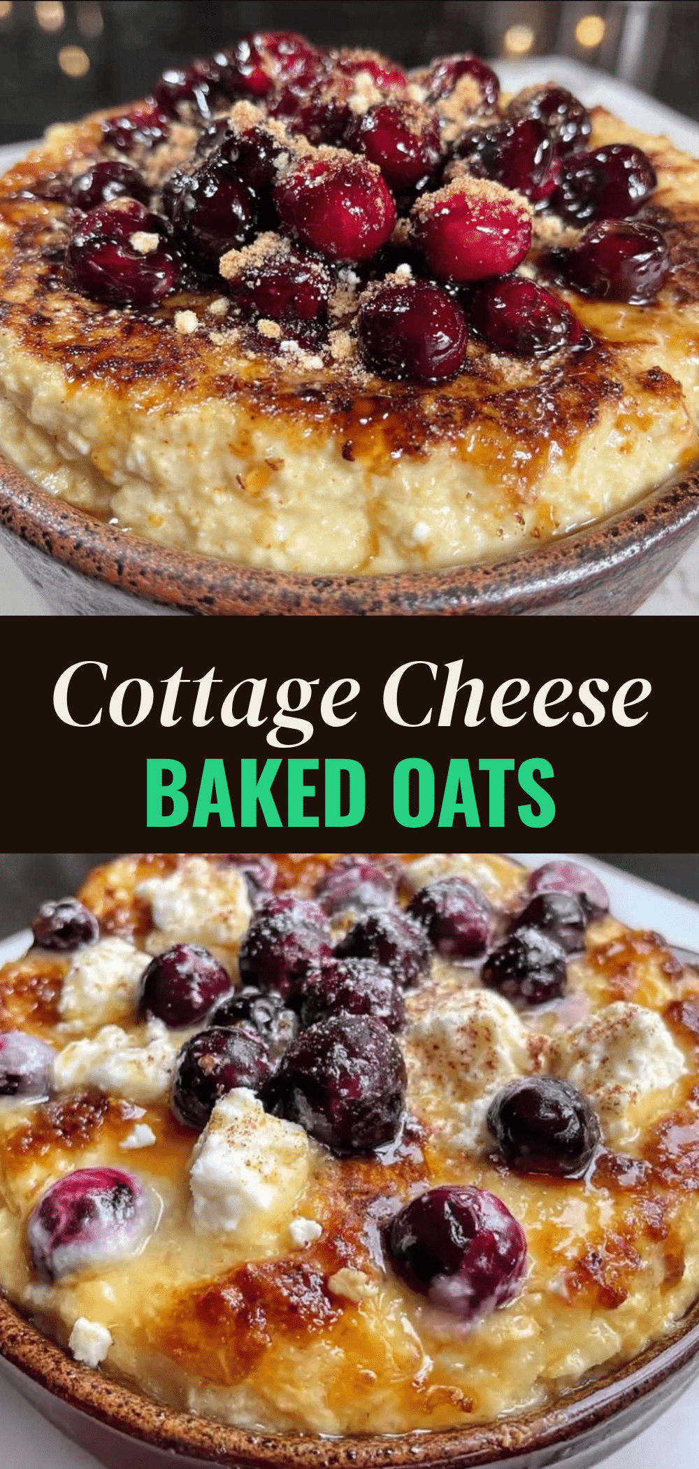 High-Protein Cottage Cheese Baked Oats: Best GF Breakfast 5 high-protein cottage cheese baked oats recipe