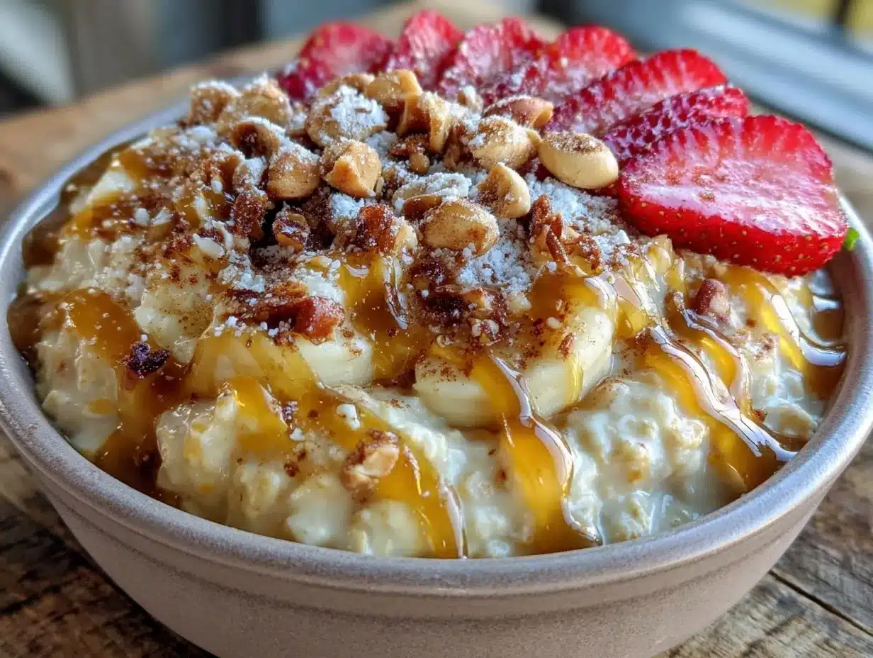High-Protein Peanut Butter Overnight Oats: 3-Ingredient Batch 4 high-protein peanut butter overnight oats preparation steps