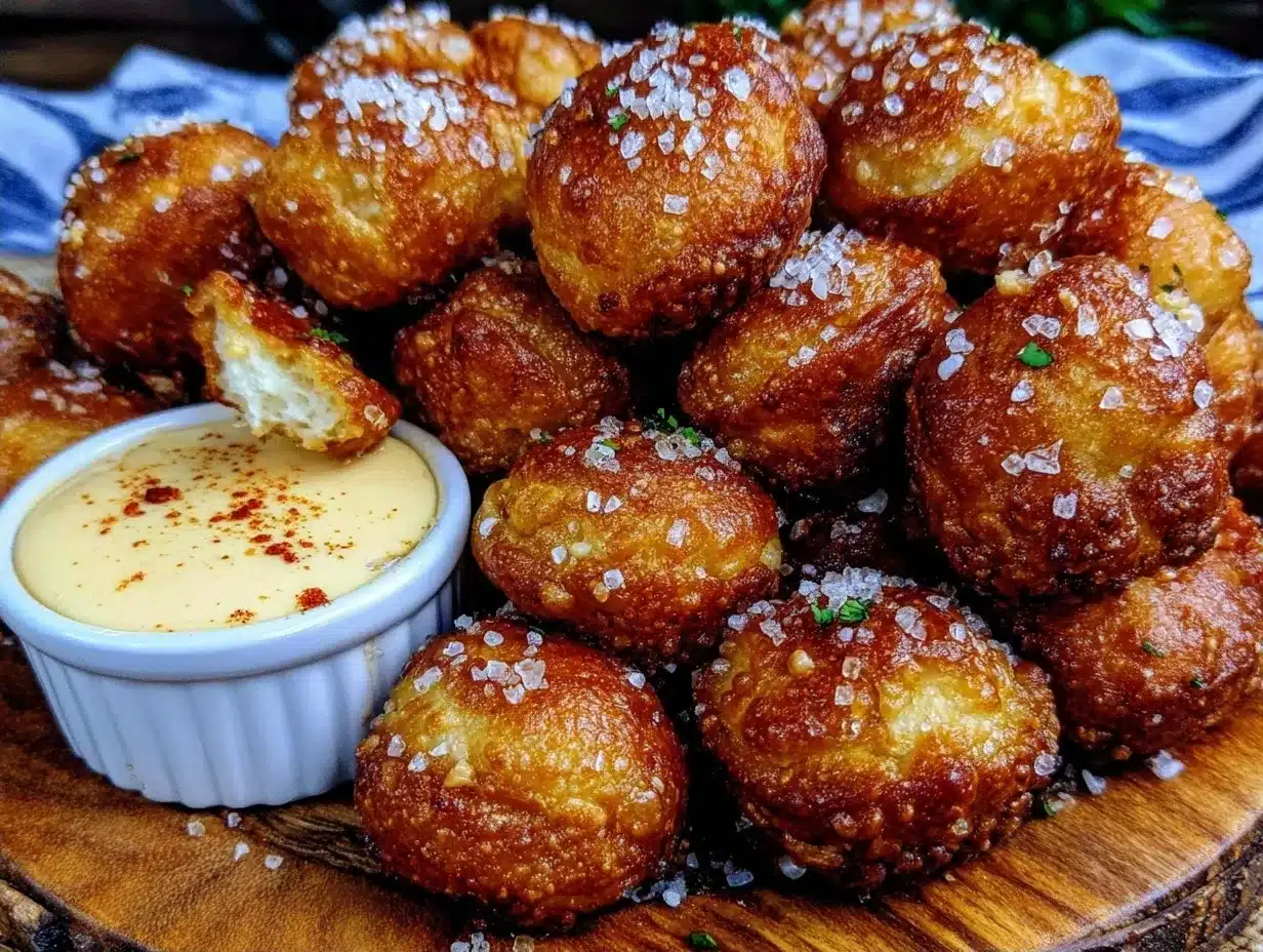 Homemade Soft Pretzel Bites: Best Budget-Friendly Beer Cheese Dip 4 homemade soft pretzel bites preparation steps