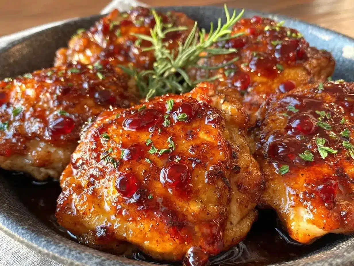 Honey Balsamic Chicken Thighs: Best Easy 1-Pan Weeknight Dinner 4 honey balsamic chicken thighs preparation steps