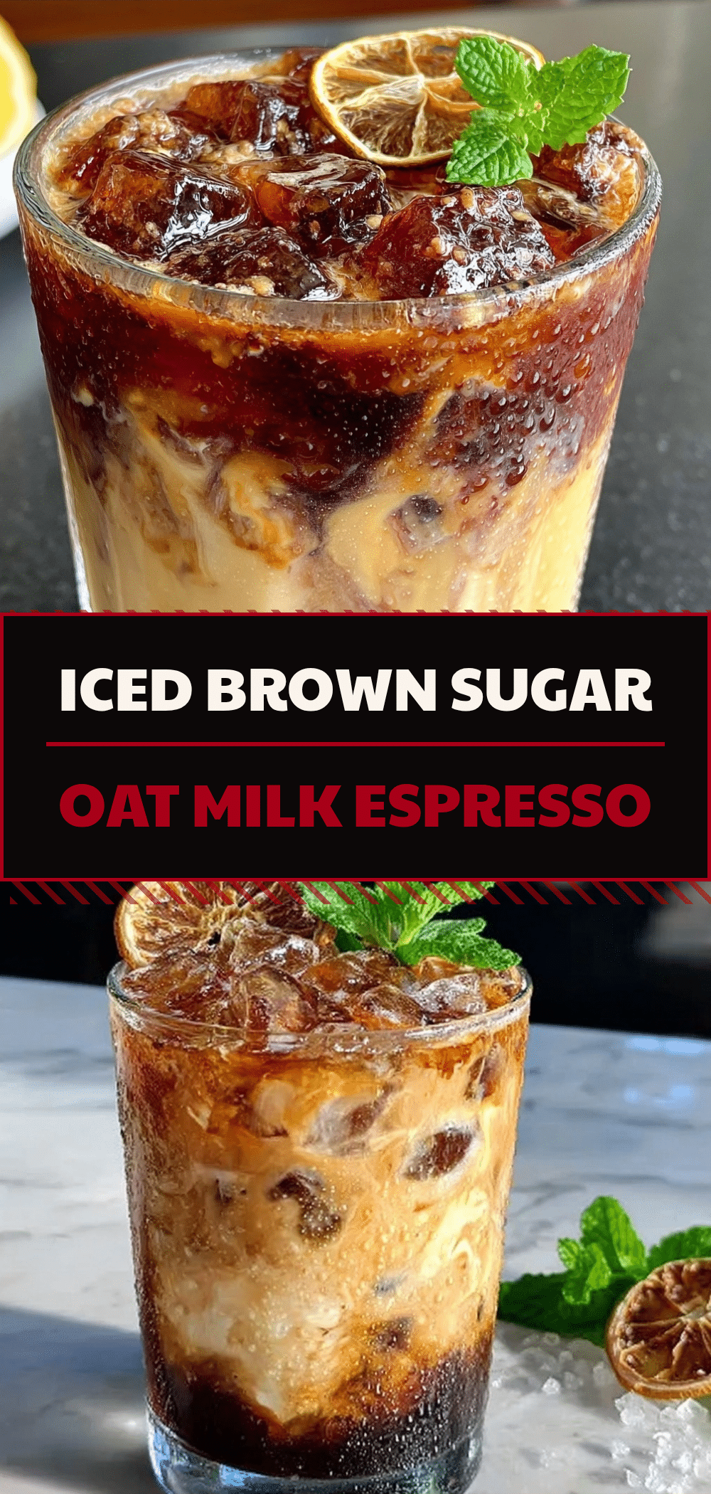 Iced Brown Sugar Oat Milk Shaken Espresso: Easy 3-Ingredient Budget Drink 5 Iced Brown Sugar Oat Milk Shaken Espresso recipe