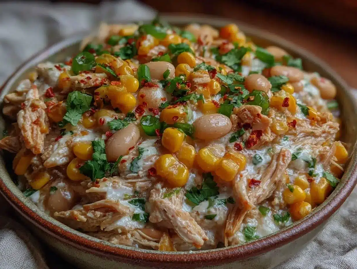 Instant Pot White Chicken Chili: 3-Ingredient Budget Family Meal 4 Instant Pot White Chicken Chili preparation steps