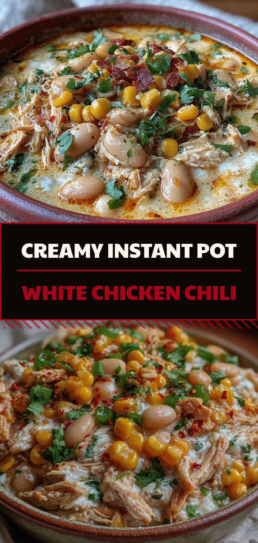 Instant Pot White Chicken Chili: 3-Ingredient Budget Family Meal 5 Instant Pot White Chicken Chili recipe