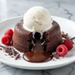 keto chocolate lava cake - featured image