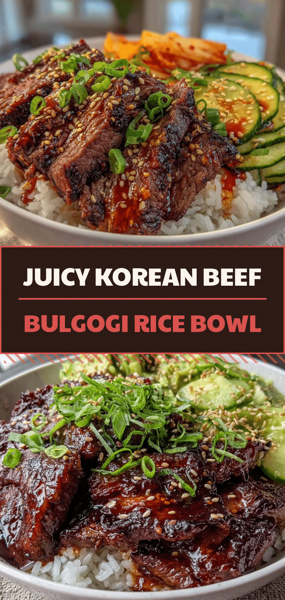 Korean Beef Bulgogi Rice Bowl: 5-Min Quick Pickle 5 Korean Beef Bulgogi recipe