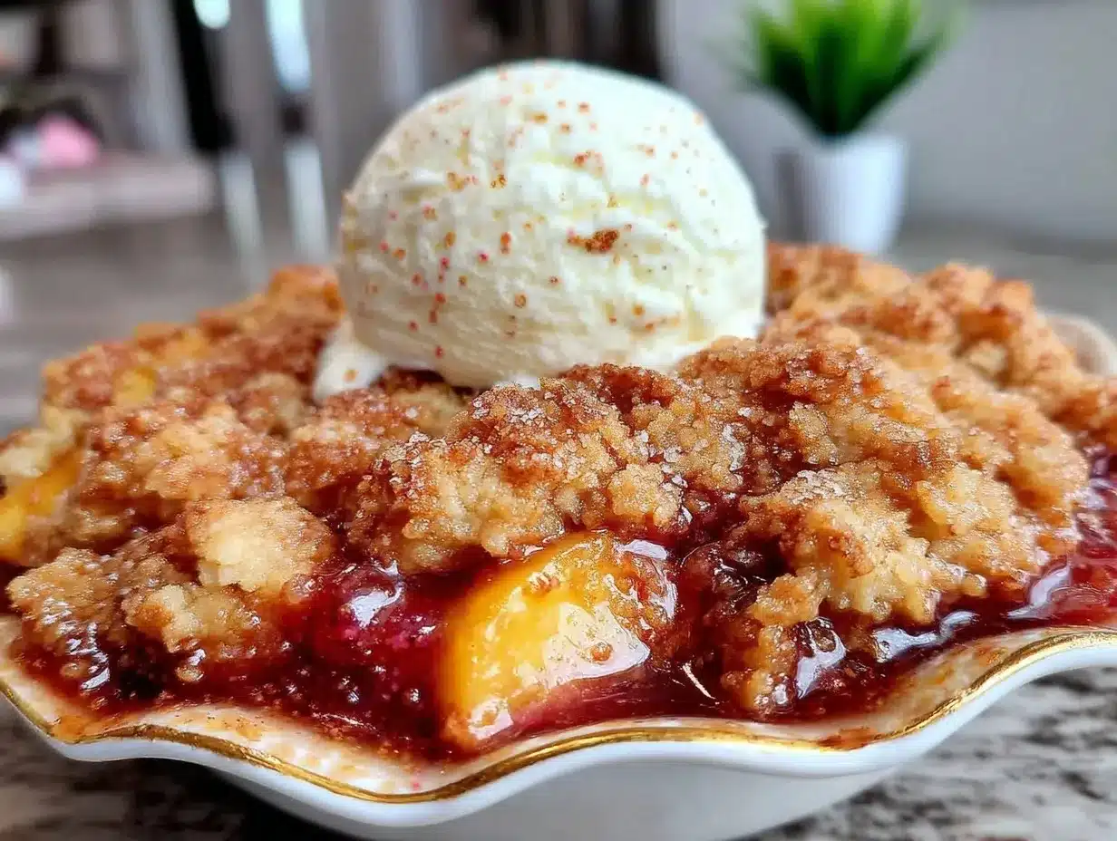 Labor Day Bourbon Peach Cobbler: Easy Budget-Friendly Summer Treat 4 Labor Day Bourbon Peach Cobbler preparation steps