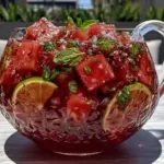 Labor Day Watermelon Mint Sangria - featured image