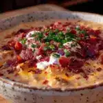 loaded baked potato soup for smoker - featured image
