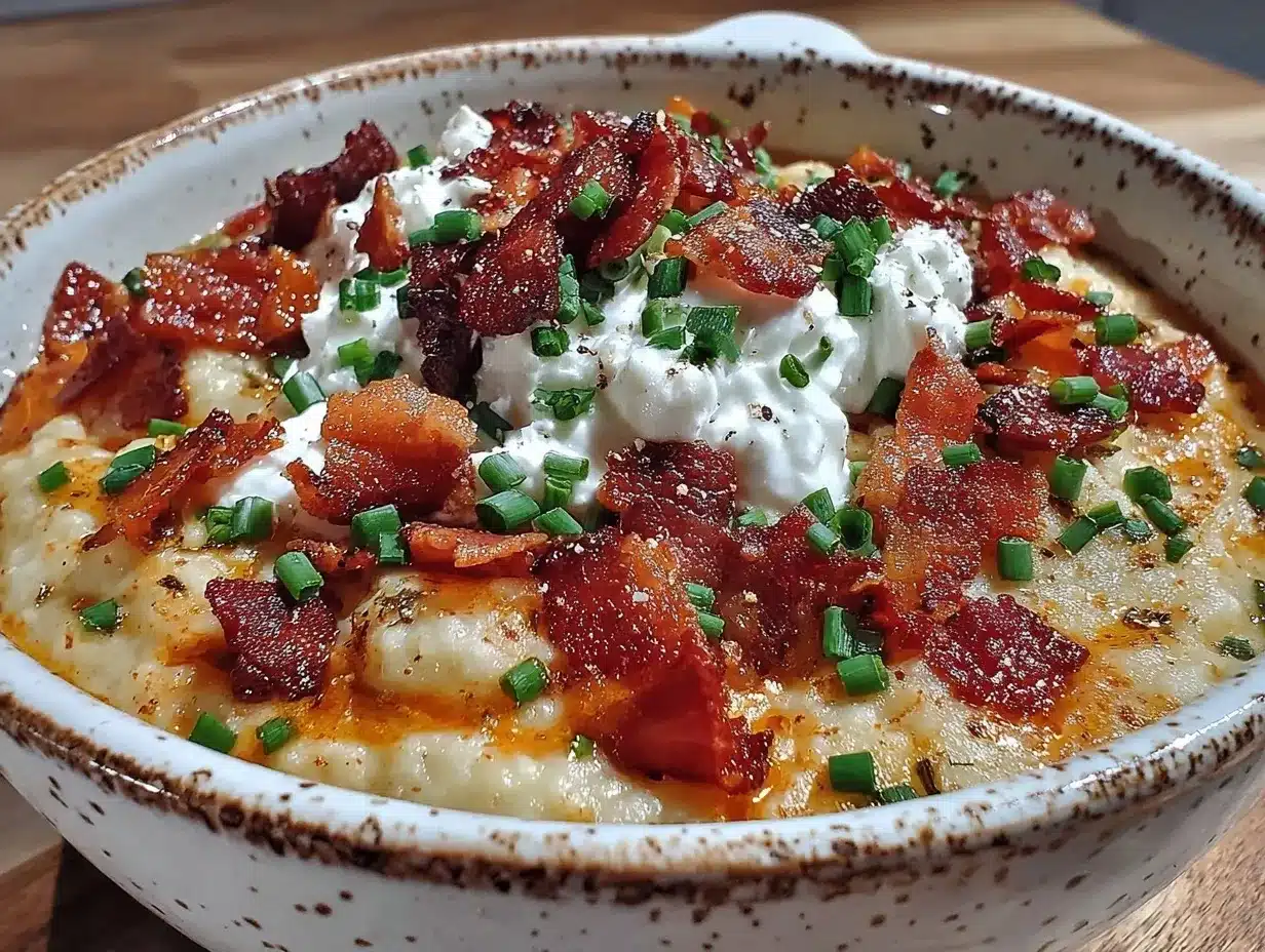 Loaded Baked Potato Soup for Smoker: 5-Ingredient Easy Outdoor Dinner 4 loaded baked potato soup for smoker preparation steps