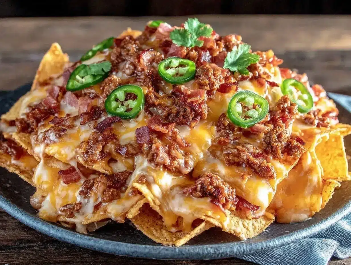 Loaded Cheesy Nachos with Ground Beef: 5 Easy Family Meals 4 loaded cheesy nachos with ground beef preparation steps