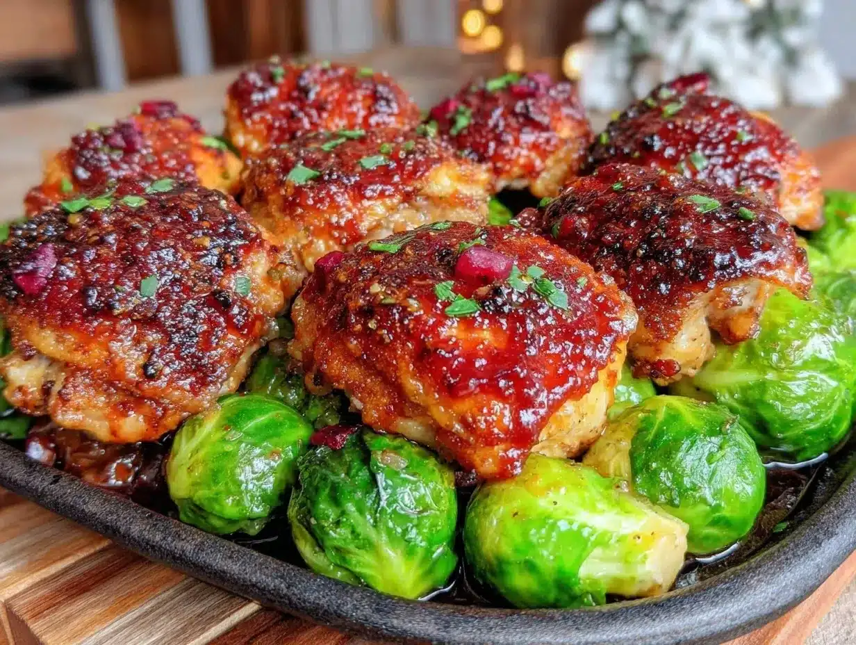 Maple Dijon Chicken Thighs: Easy 1-Pan Weeknight Dinner 4 Maple Dijon Chicken Thighs preparation steps