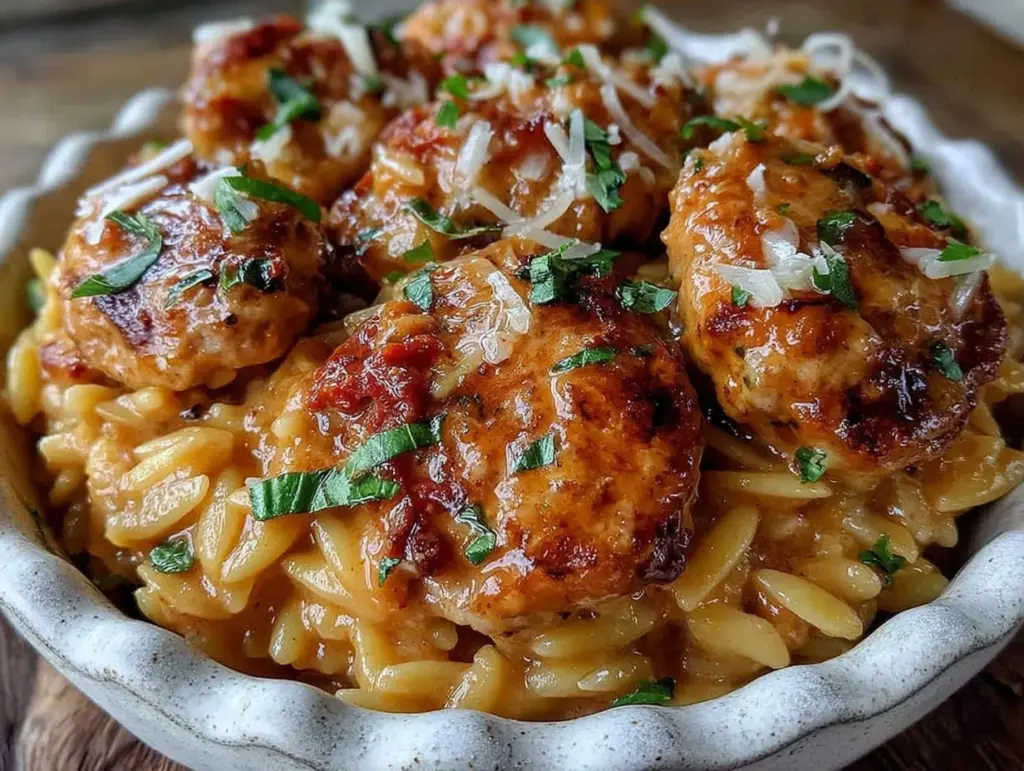 Marry Me Chicken Orzo - featured image