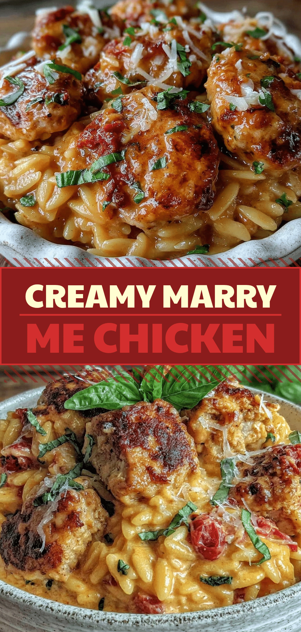 Marry Me Chicken Orzo: Meal Prep 4 Days 5 Marry Me Chicken Orzo recipe