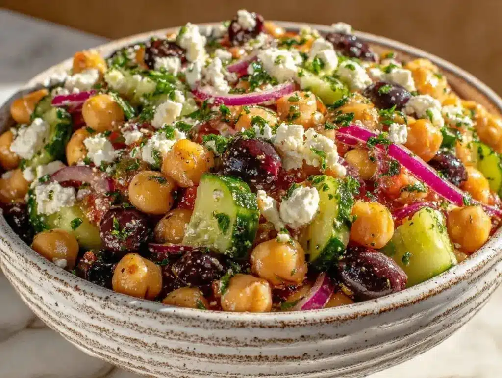 Mediterranean Chickpea Salad - featured image