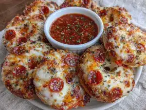 Home 1 mini pizza bagels - featured image