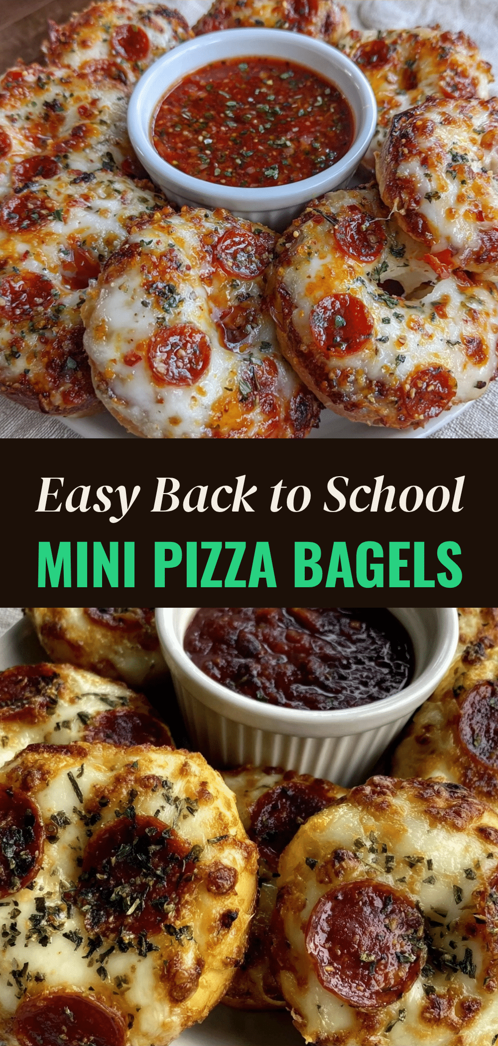Back to School Mini Pizza Bagels: 5 Easy Budget-Friendly Meals 5 mini pizza bagels recipe
