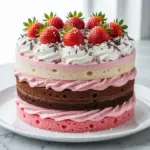 Neapolitan layer cake - featured image