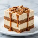 no-bake biscoff cheesecake bars - featured image