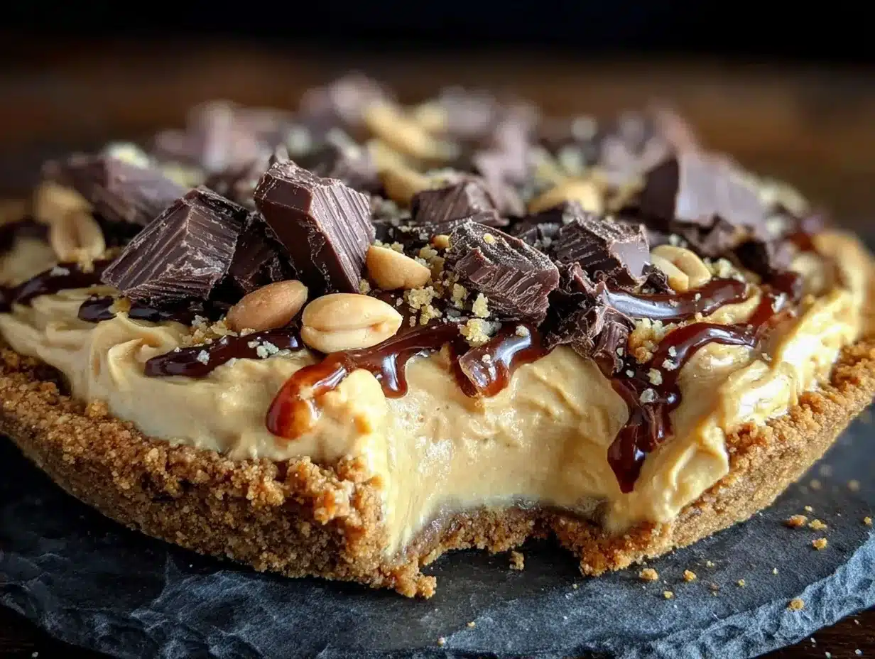No-Bake Peanut Butter Chocolate Pie: Best Budget Meal-Prep Dessert 4 no-bake peanut butter chocolate pie preparation steps