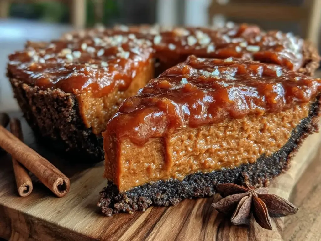 no-bake pumpkin pie - featured image