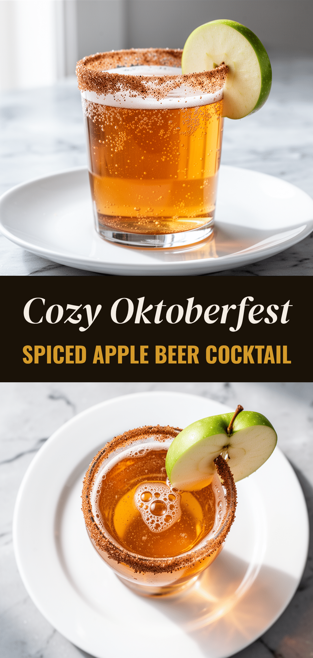 Oktoberfest Spiced Apple Beer Cocktail: 1 Easy Fall Drink 5 Oktoberfest Spiced Apple Beer Cocktail recipe