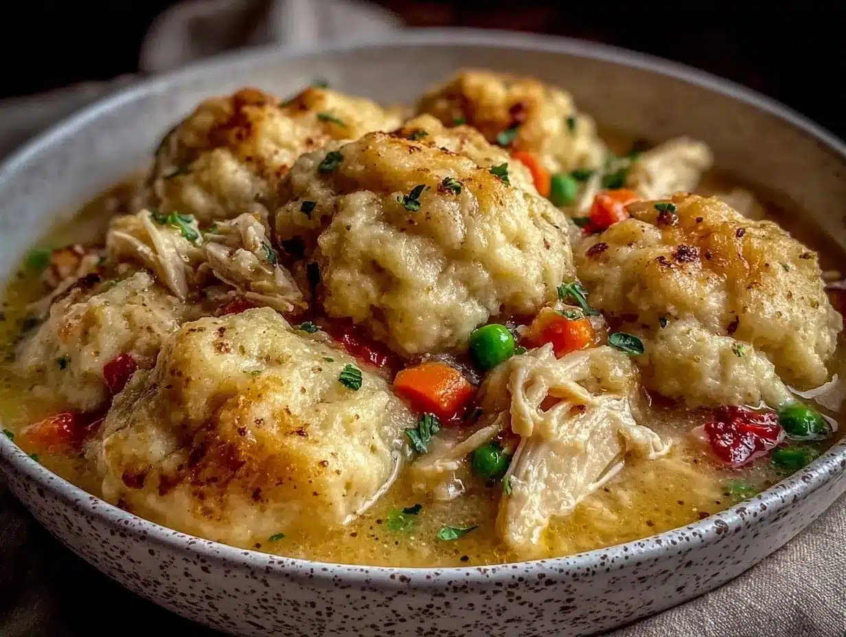 Old-Fashioned Chicken and Dumplings: Fluffy Drop Biscuits for Dinner Parties 4 Old-Fashioned Chicken and Dumplings preparation steps