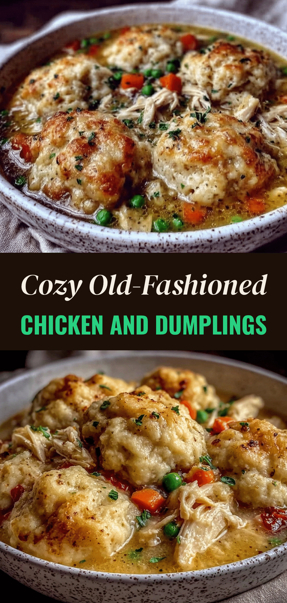 Old-Fashioned Chicken and Dumplings: Fluffy Drop Biscuits for Dinner Parties 5 Old-Fashioned Chicken and Dumplings recipe