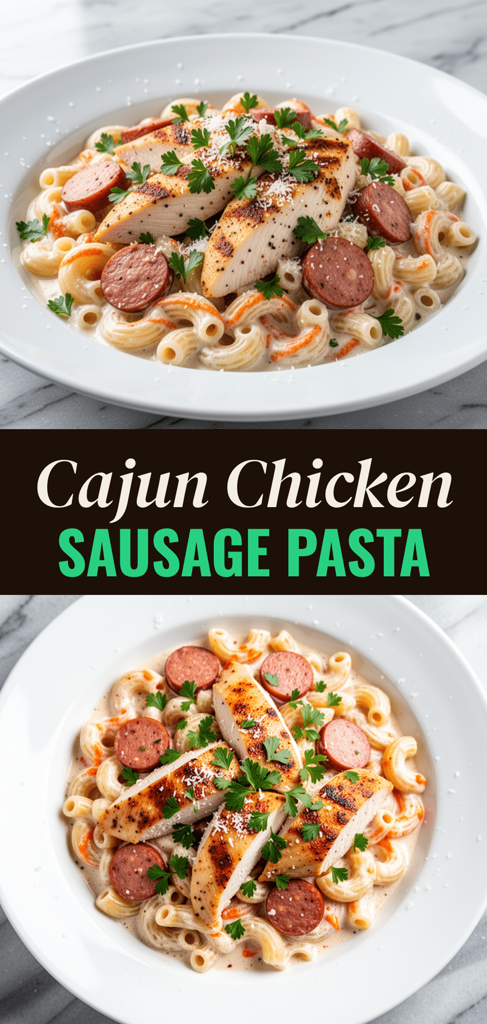 One-Pot Creamy Cajun Chicken and Sausage Pasta 5 One-Pot Creamy Cajun Chicken and Sausage Pasta recipe