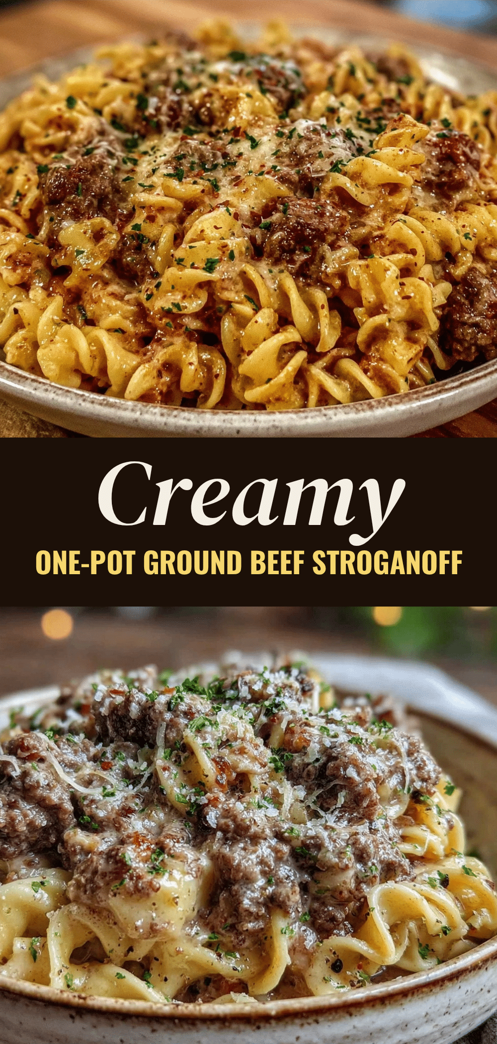 One-Pot Ground Beef Stroganoff: Easy Weeknight Dinner 5 one-pot ground beef stroganoff recipe