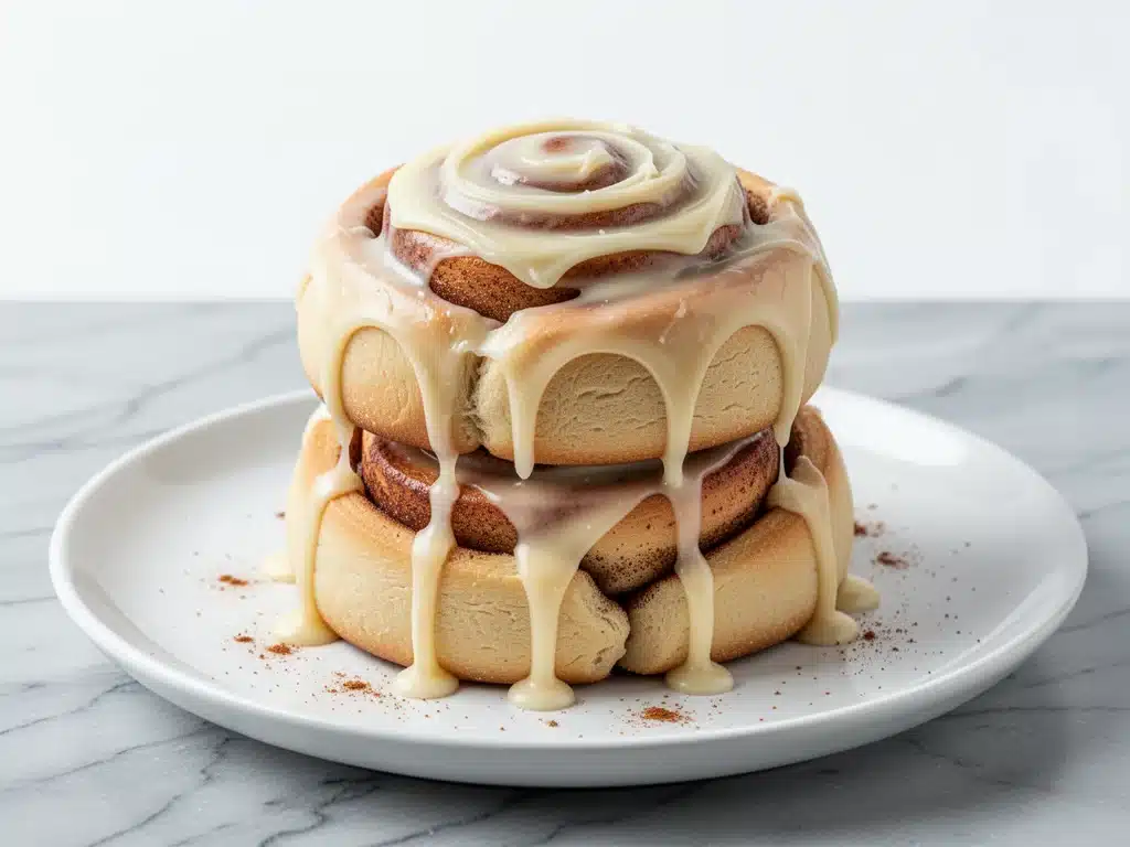 overnight cinnamon rolls - featured image