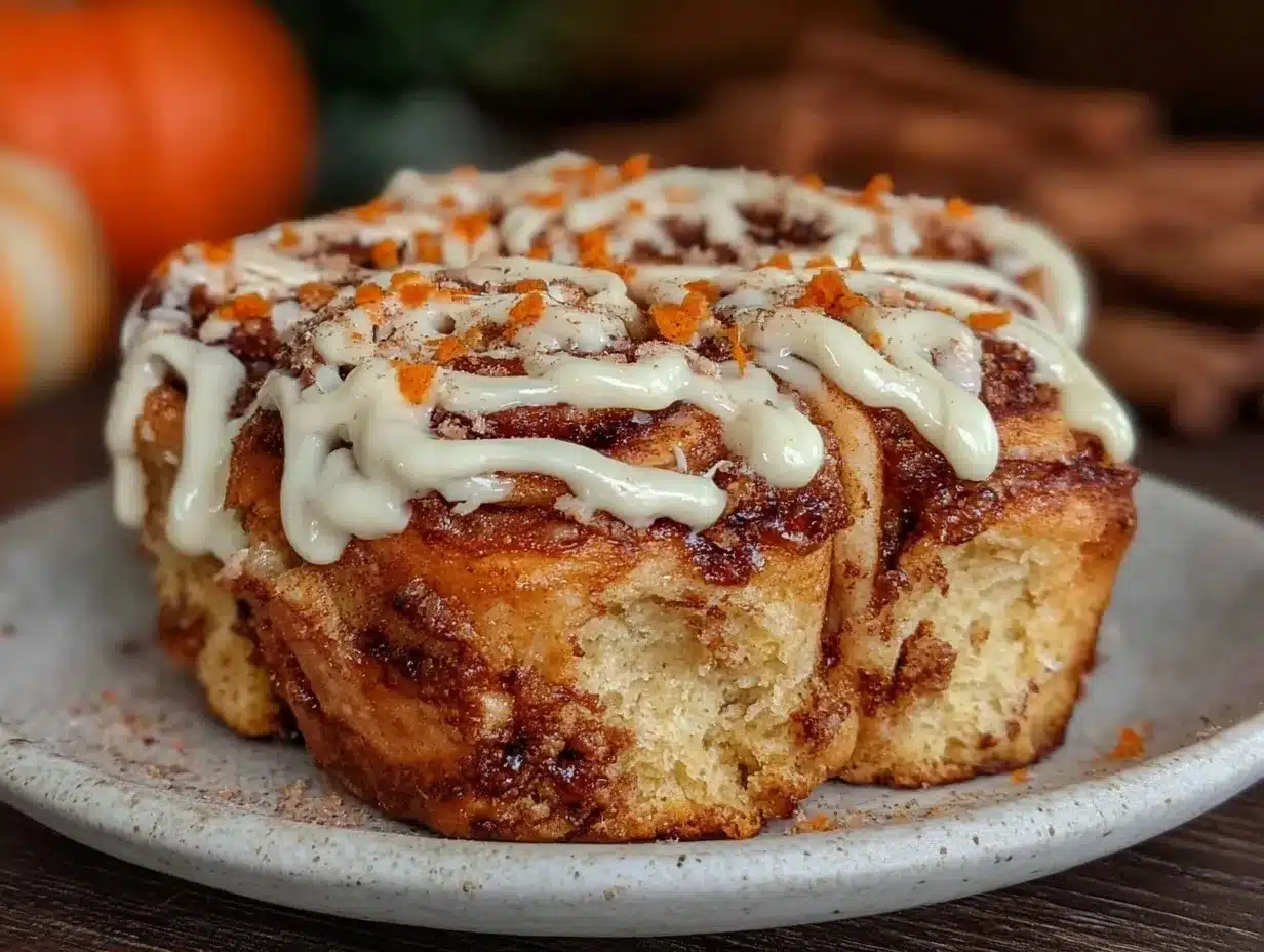 Fall Spiced Pumpkin Cinnamon Rolls: Easy & Budget-Friendly 4 pumpkin cinnamon rolls preparation steps