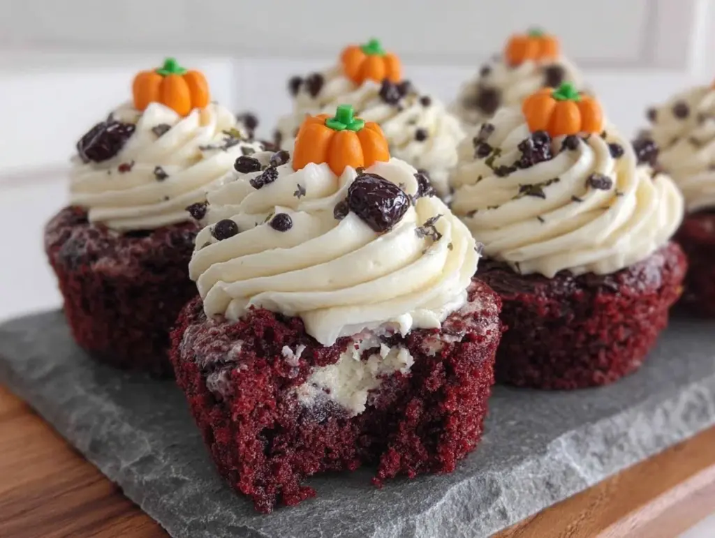 purple velvet cupcakes - featured image