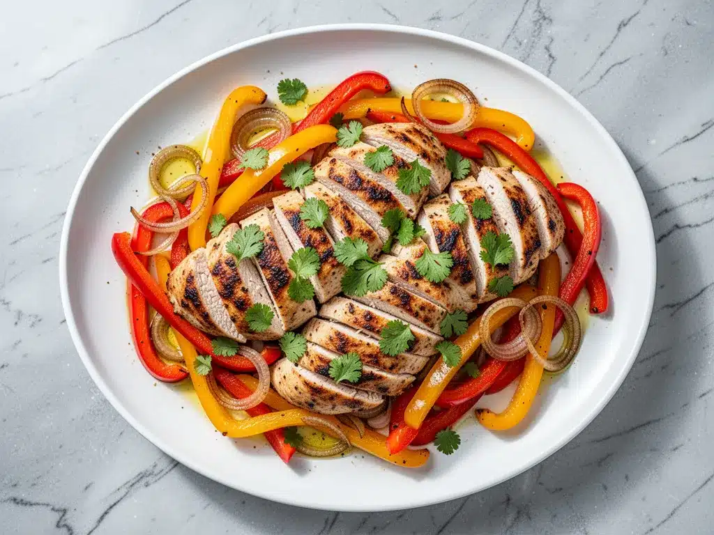 Sheet Pan Chicken Fajitas: Easy 30-Minute Weeknight Dinner 4 sheet pan chicken fajitas preparation steps
