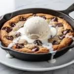 small batch chocolate chip cookie skillet - featured image