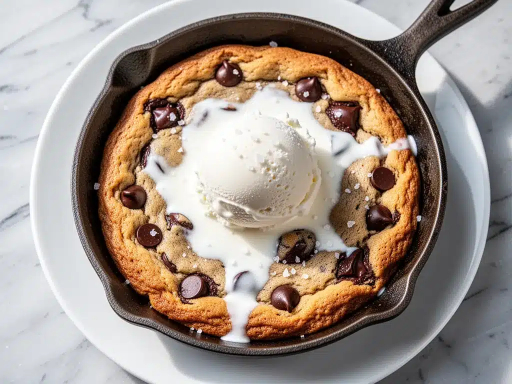 Small Batch Chocolate Chip Cookie Skillet: Easy 10-Minute Dessert 4 small batch chocolate chip cookie skillet preparation steps