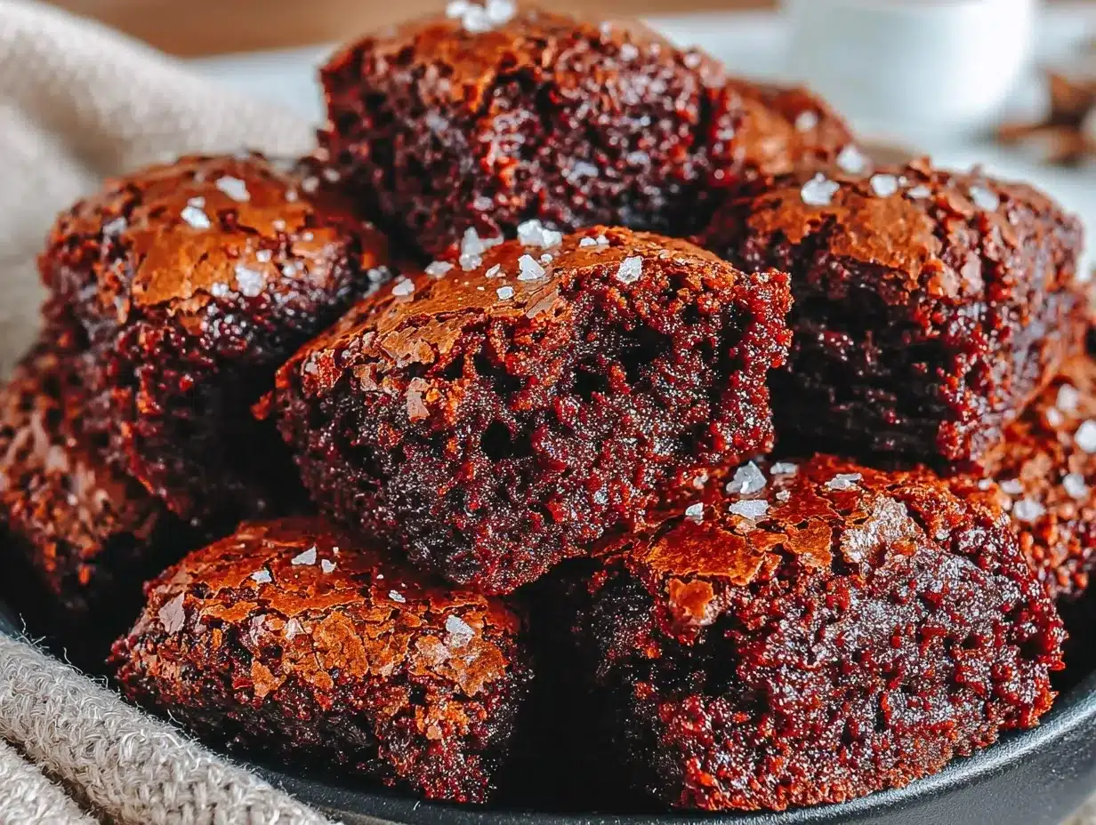 Small Batch Fudgy Brownies: 5-Step Shiny Crackly Tops 4 small batch fudgy brownies preparation steps