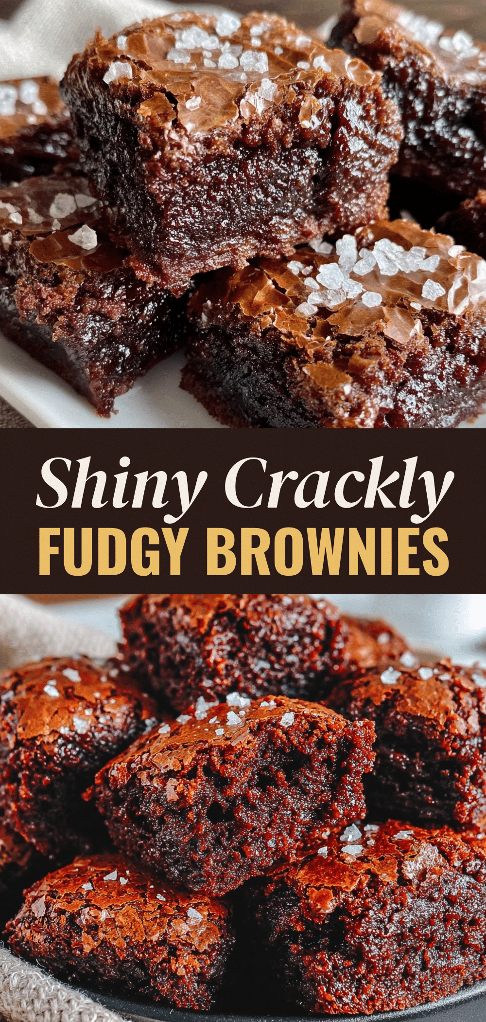 Small Batch Fudgy Brownies: 5-Step Shiny Crackly Tops 5 small batch fudgy brownies recipe