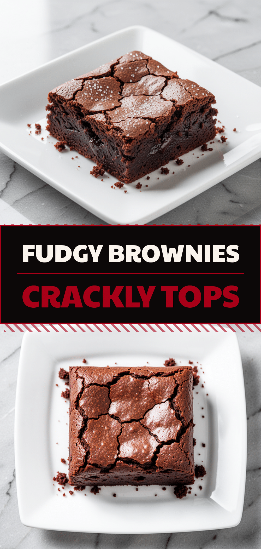 Small Batch Fudgy Brownies: 6-Ingredient Crackly Tops 5 small batch fudgy brownies recipe