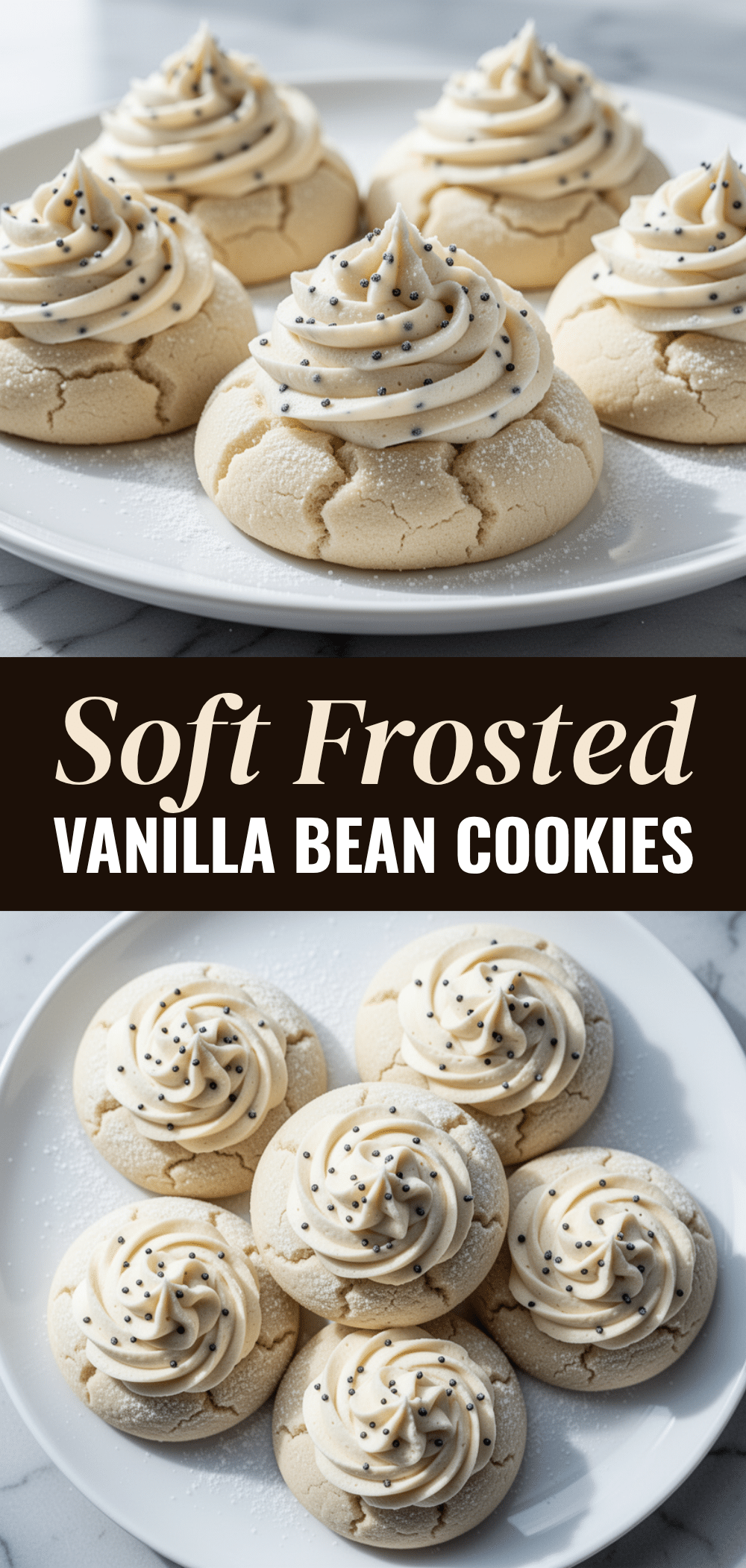 Soft Frosted Sugar Cookies: Easy Vanilla Bean Recipe 5 soft frosted sugar cookies recipe