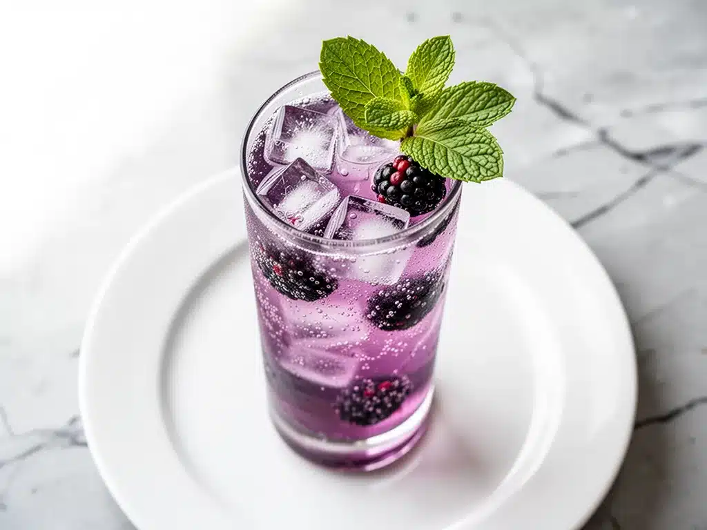 Sparkling Blackberry Lemonade Mocktail: 5 Best Summer Drinks 4 sparkling blackberry lemonade mocktail preparation steps