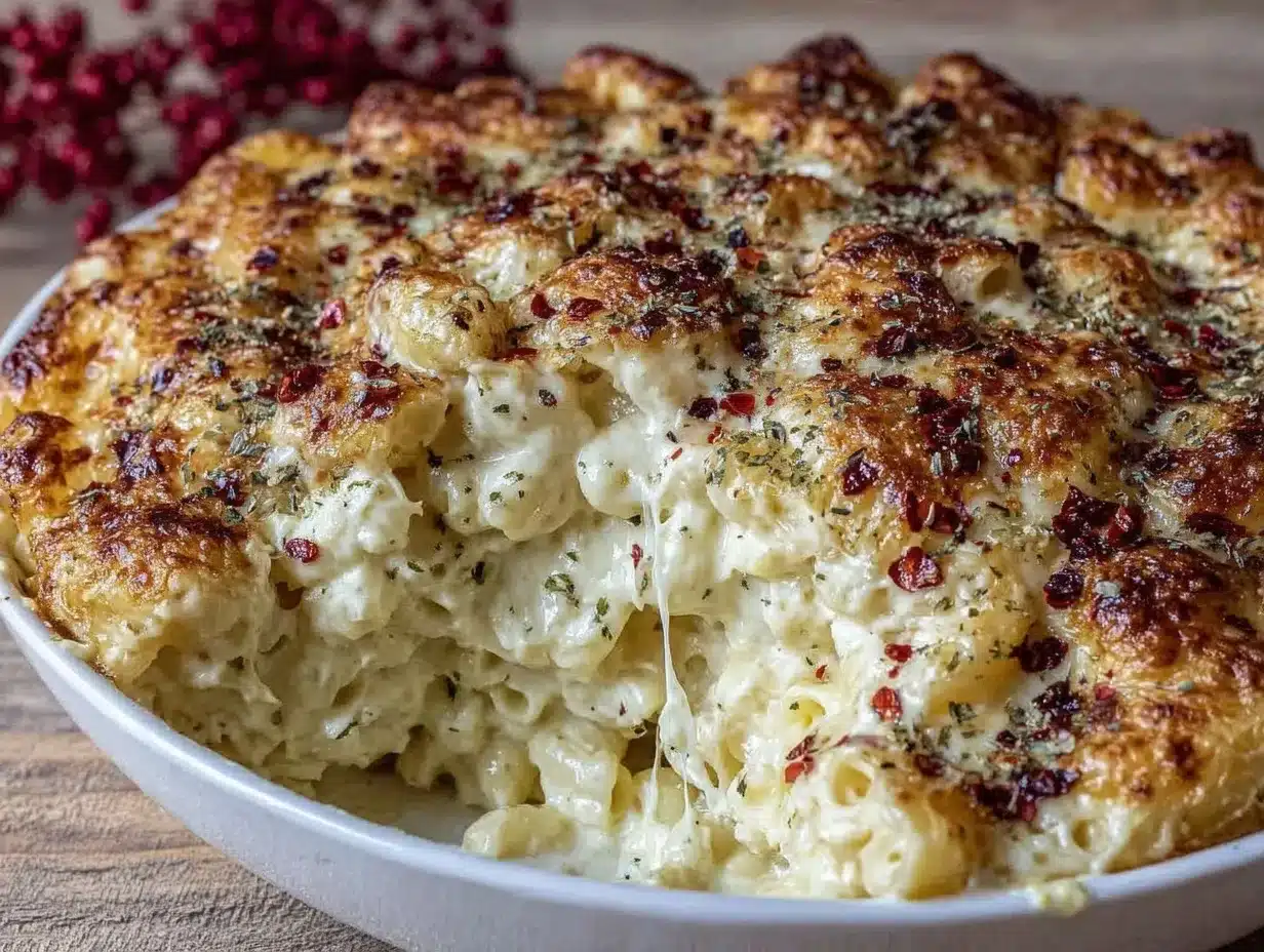 Ultra-Creamy Baked Mac and Cheese: 3 Cheese, Budget Friendly 4 ultra-creamy baked mac and cheese preparation steps