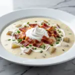 ultra-creamy loaded potato soup - featured image