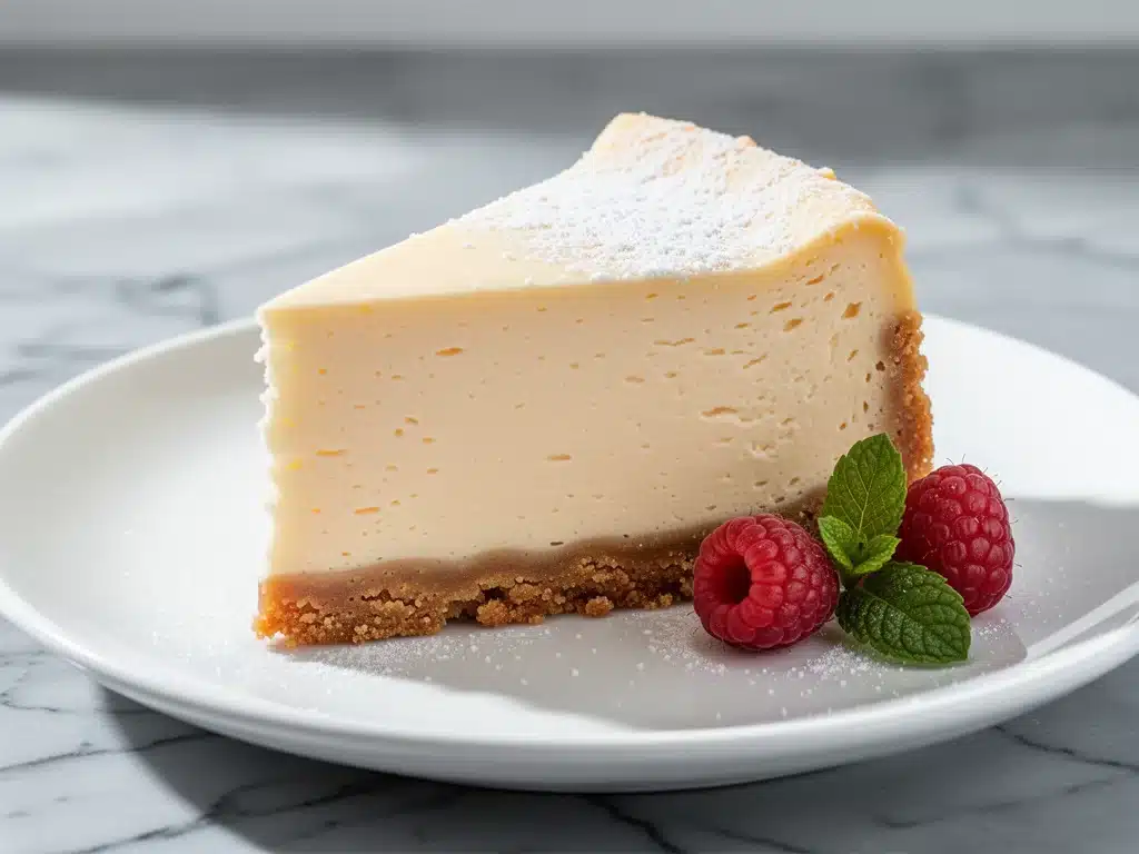ultra-creamy New York cheesecake - featured image