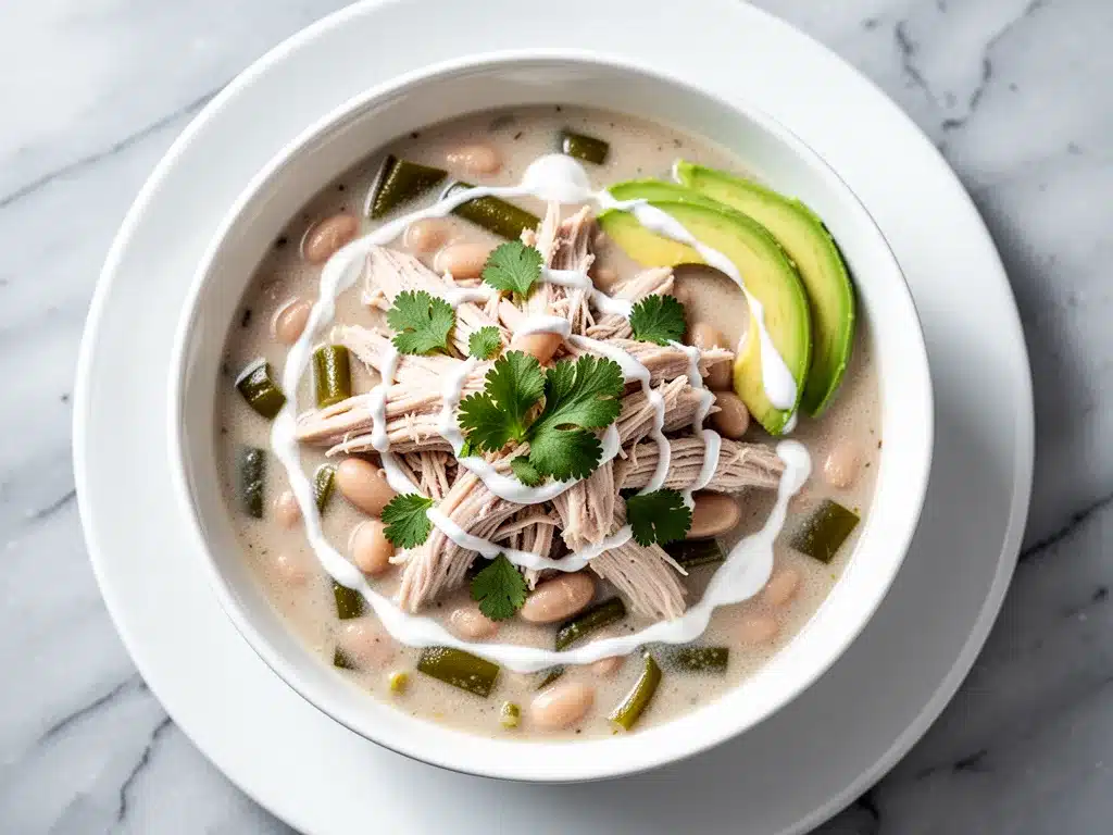 Ultra-Creamy White Chicken Chili: 30-Minute Easy Dinner 4 ultra-creamy white chicken chili preparation steps