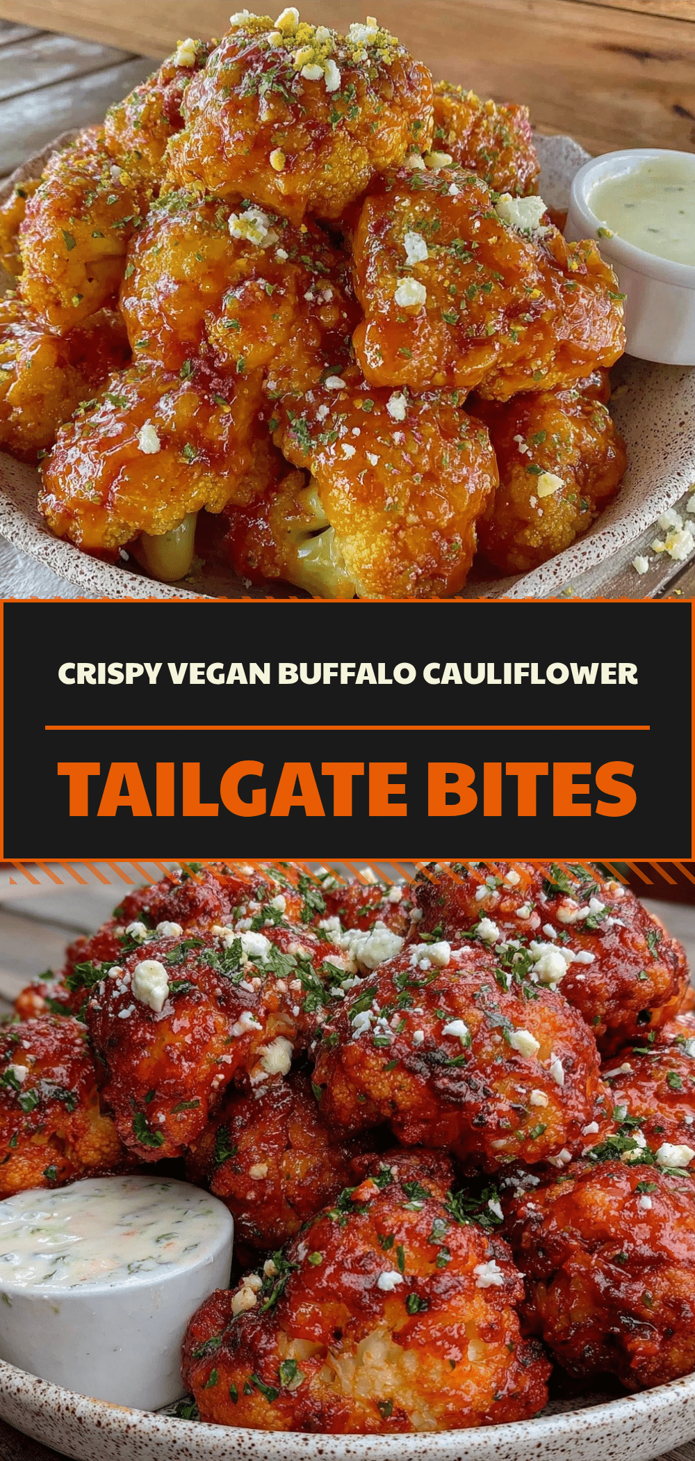 Vegan Buffalo Cauliflower Bites: Cheap & Easy Tailgate Snack 5 vegan buffalo cauliflower bites recipe