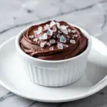 vegan chocolate avocado mousse - featured image