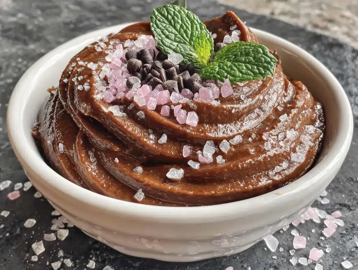 Vegan Chocolate Avocado Mousse for Self Care 4 vegan chocolate avocado mousse preparation steps