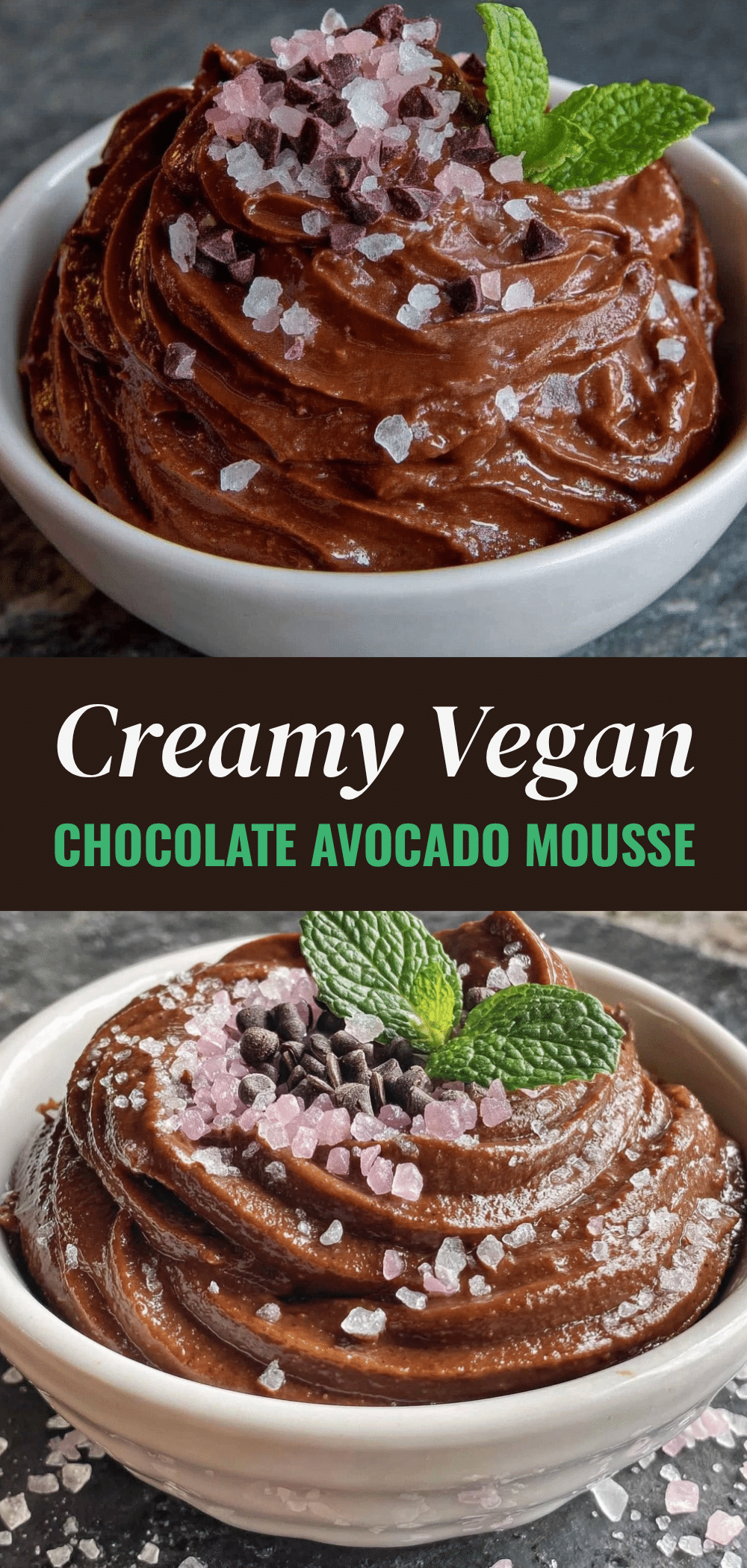 Vegan Chocolate Avocado Mousse for Self Care 5 vegan chocolate avocado mousse recipe