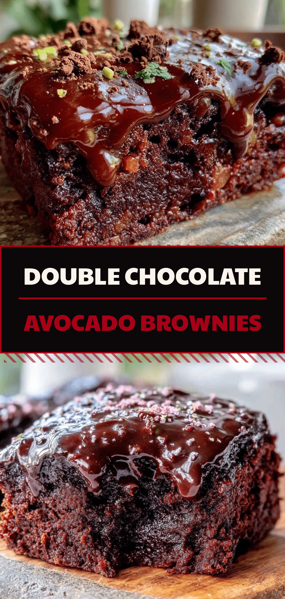 Vegan Double Chocolate Avocado Brownies: 4-Ingredient Batch 5 vegan double chocolate avocado brownies recipe