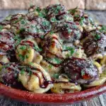 vegan one-pot mushroom stroganoff - featured image